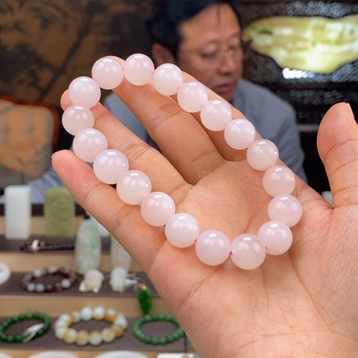 【闪购商品】和田玉手串未镶嵌