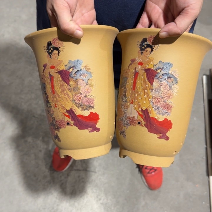 紫砂紫砂花盆破损补发