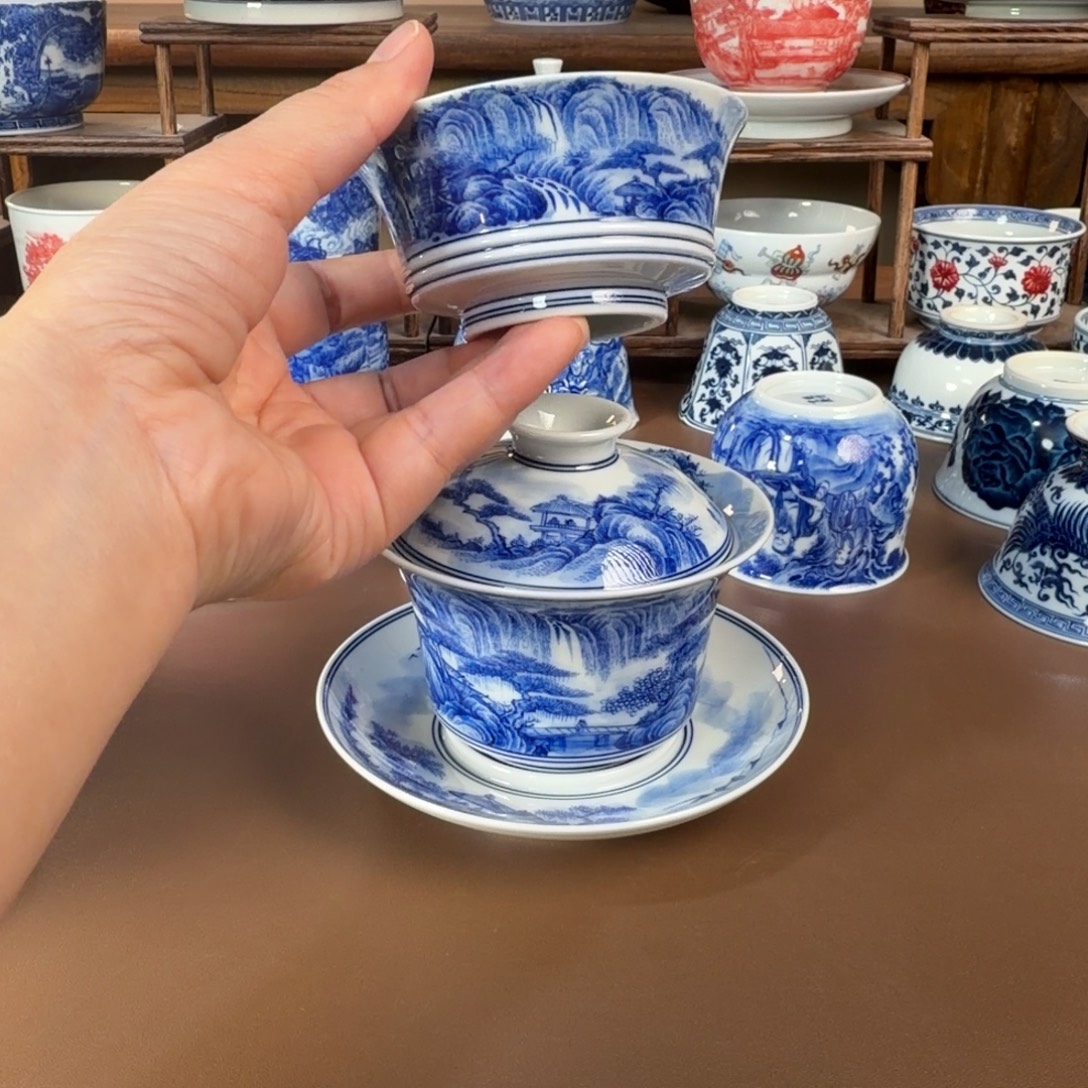 景德镇陶瓷手工手绘