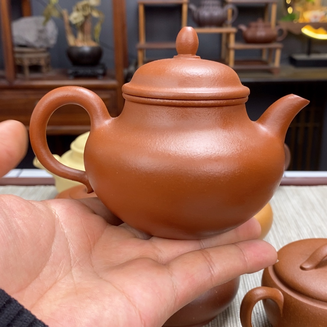 朱泥茶壶容量260毫升