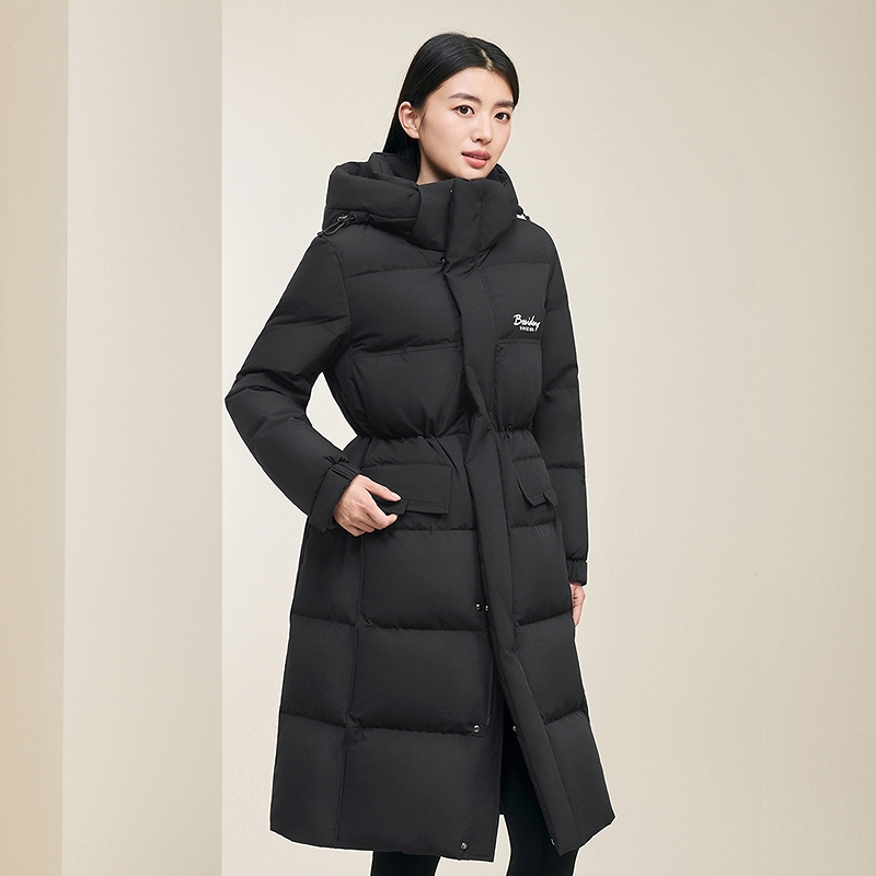 波司登25款冬季男女同款休闲时尚加厚长款羽绒服外套B250246940DY