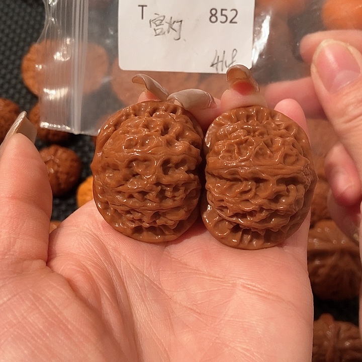 文玩核桃吊坠宫灯41.6