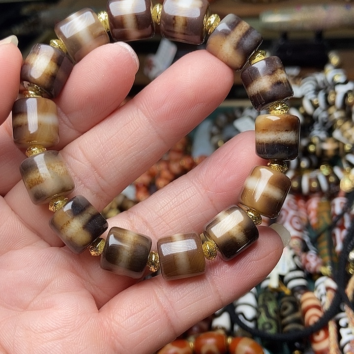 玛瑙/玉髓未镶嵌手链