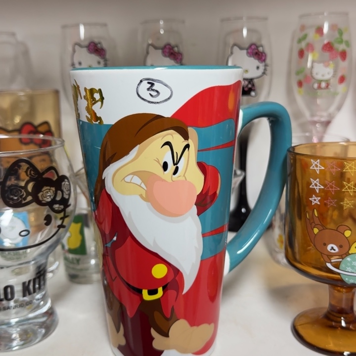 N***·吸管款水晶玻璃小矮人