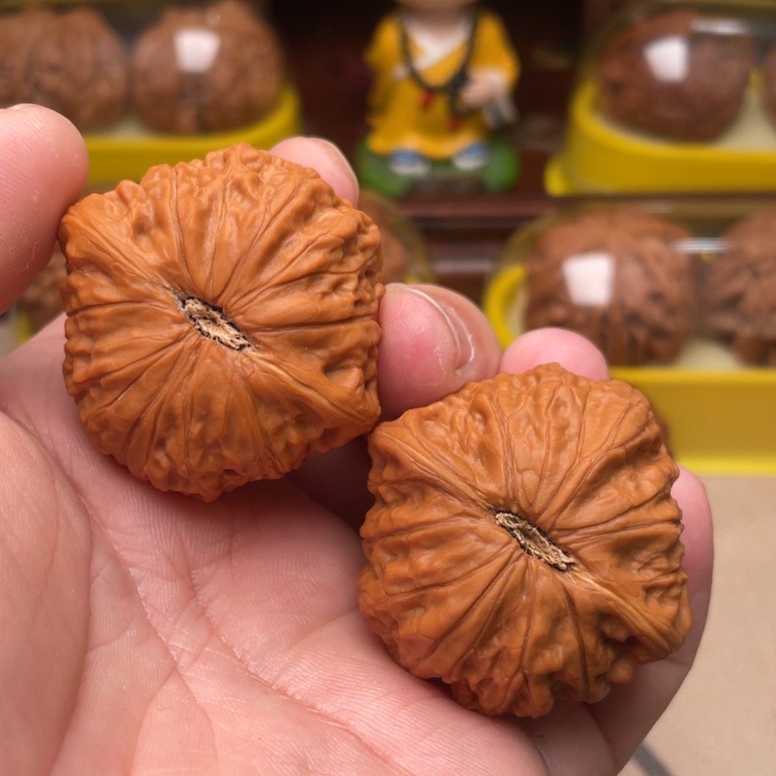 文玩核桃把件B12号43铁锤