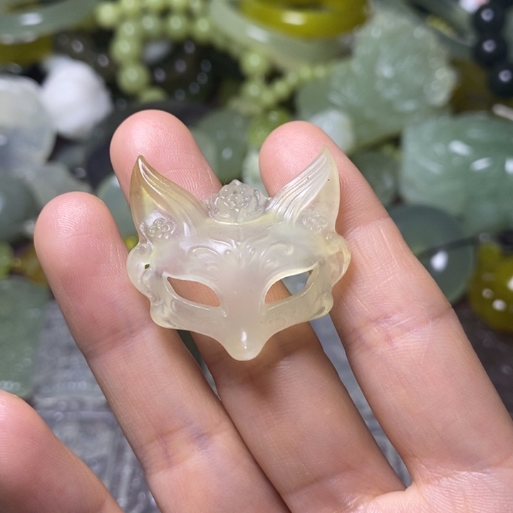 岫玉天然岫玉挂件未镶嵌