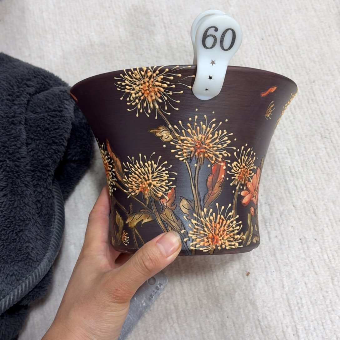 @****紫砂花盆陶瓷多肉花盆精品