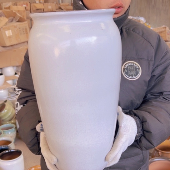 紫砂花盆高42口20————-