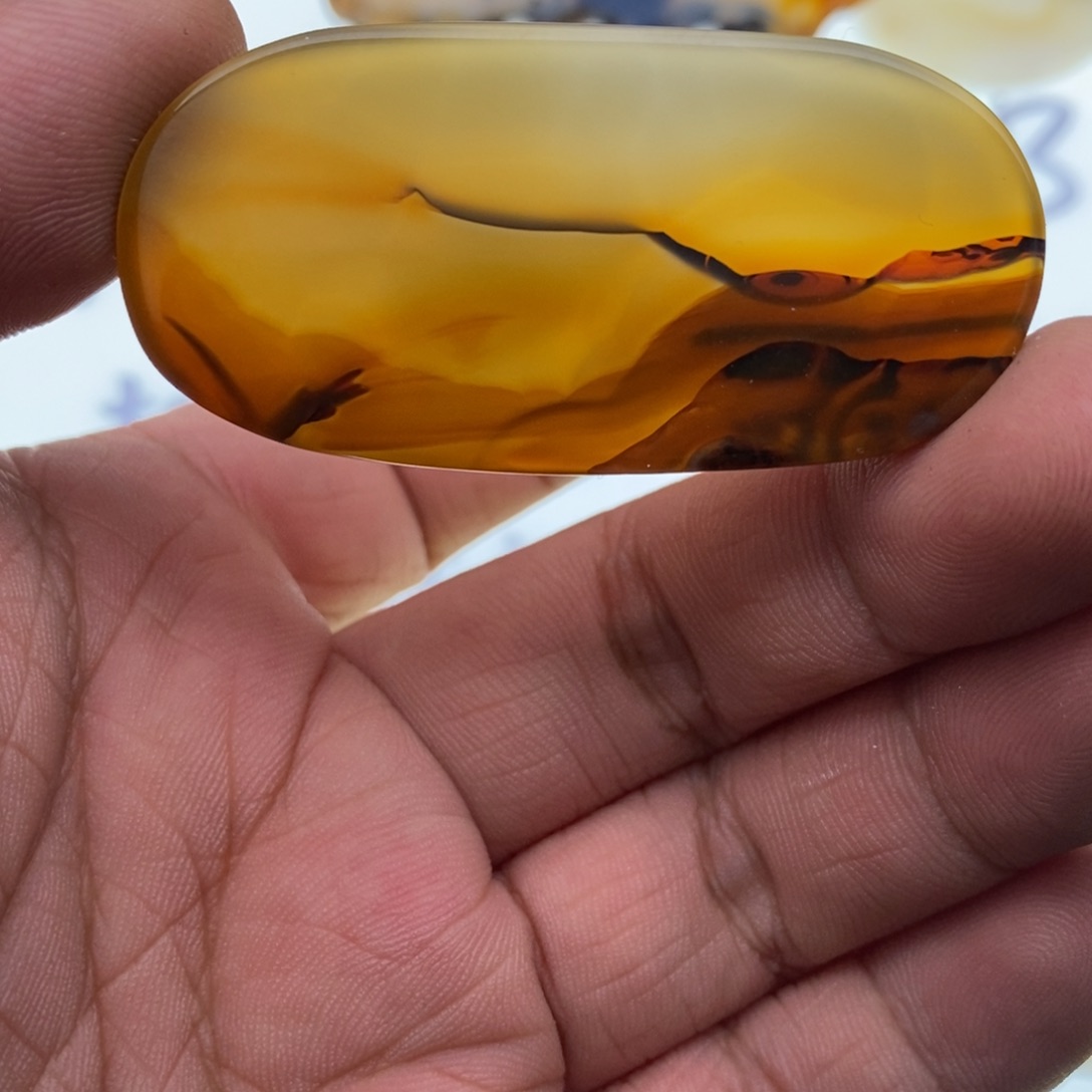 玛瑙/玉髓牌子足银镀金镶嵌