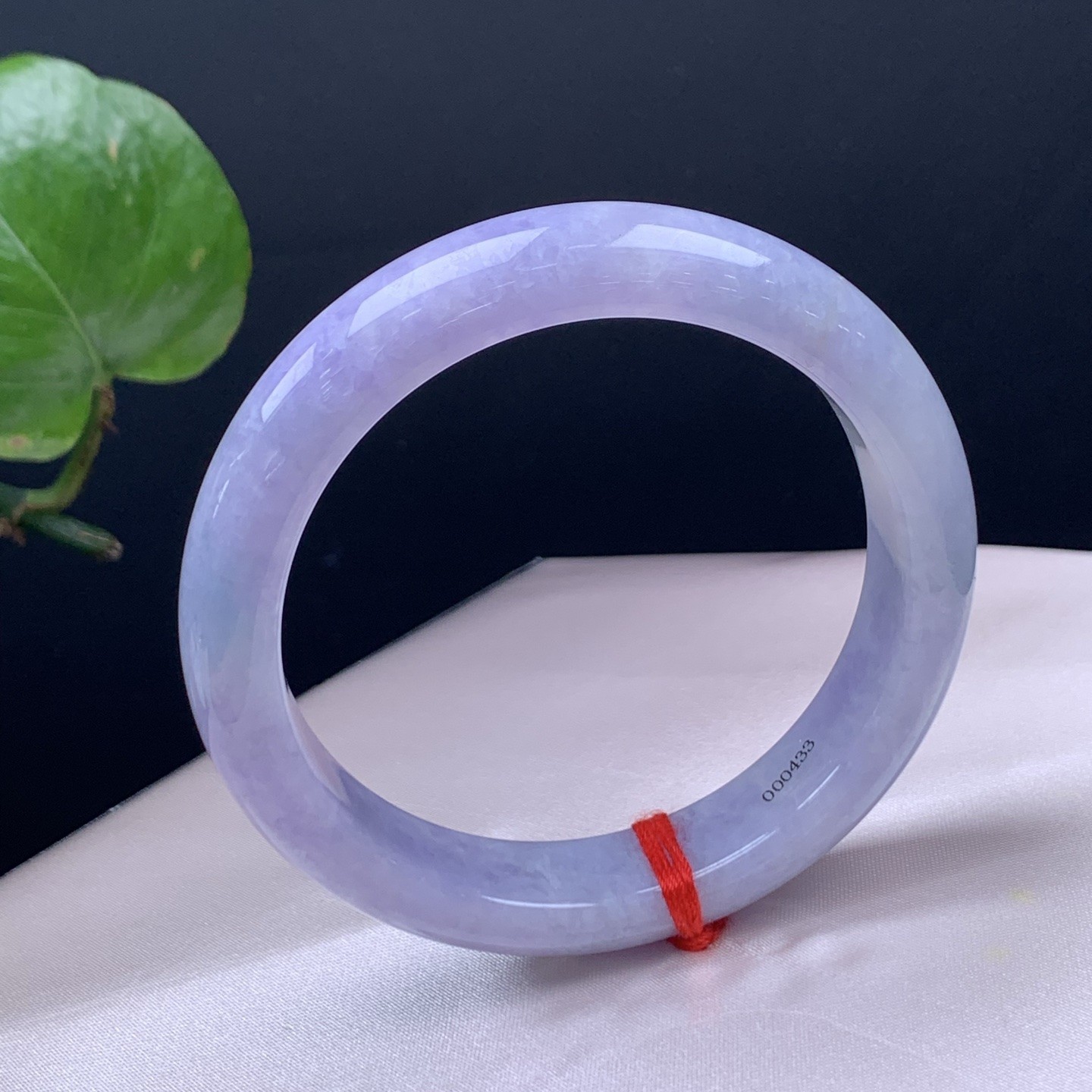 编号000433天然翡翠手镯缅甸翡翠手镯紫罗兰