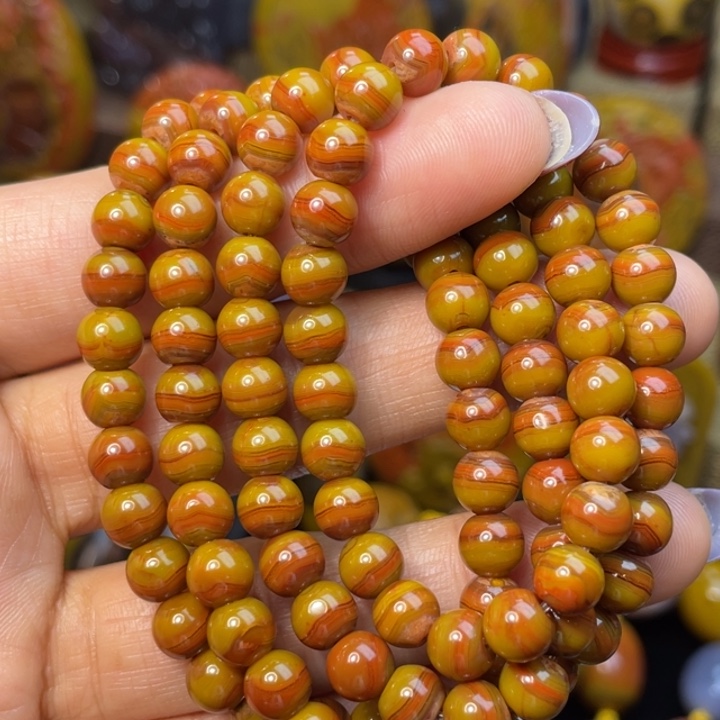 玛瑙/玉髓未镶嵌珠宝奇石黄色拉丝