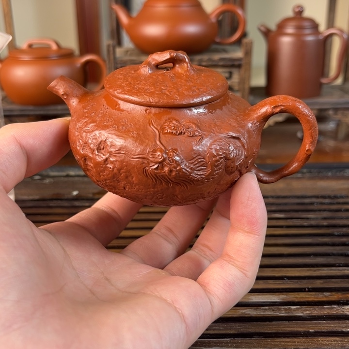 茶壶紫砂原矿紫砂手工制作