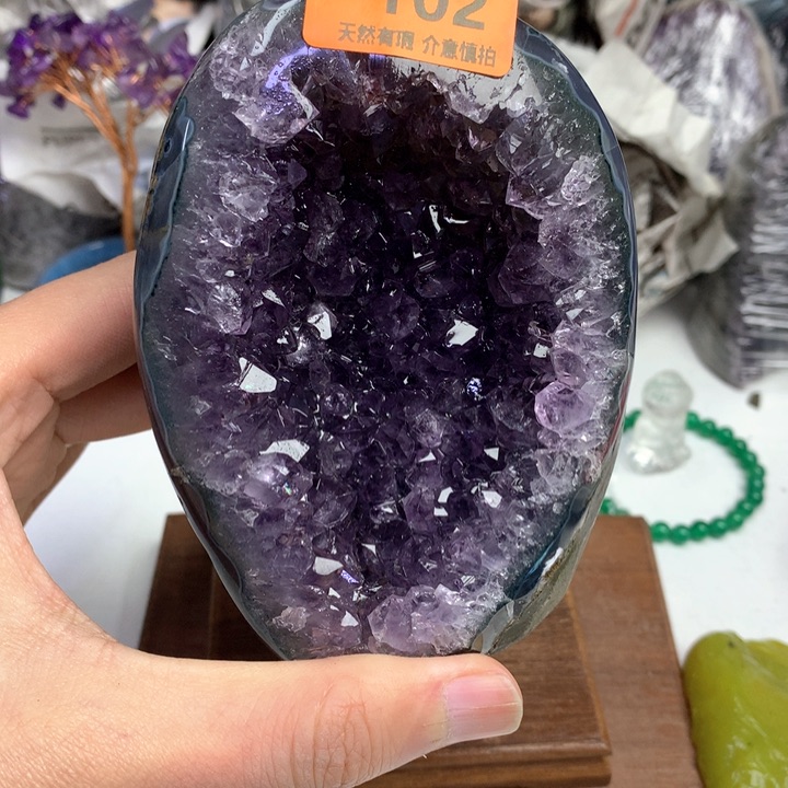 紫晶大型摆件（非配饰）未镶嵌