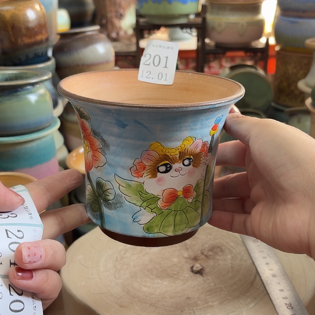 W***奶瓷片景德镇陶瓷手工制作