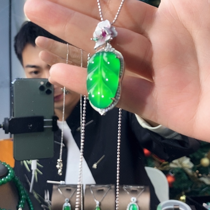 玛瑙/玉髓吊坠(不含链)银S925镶嵌