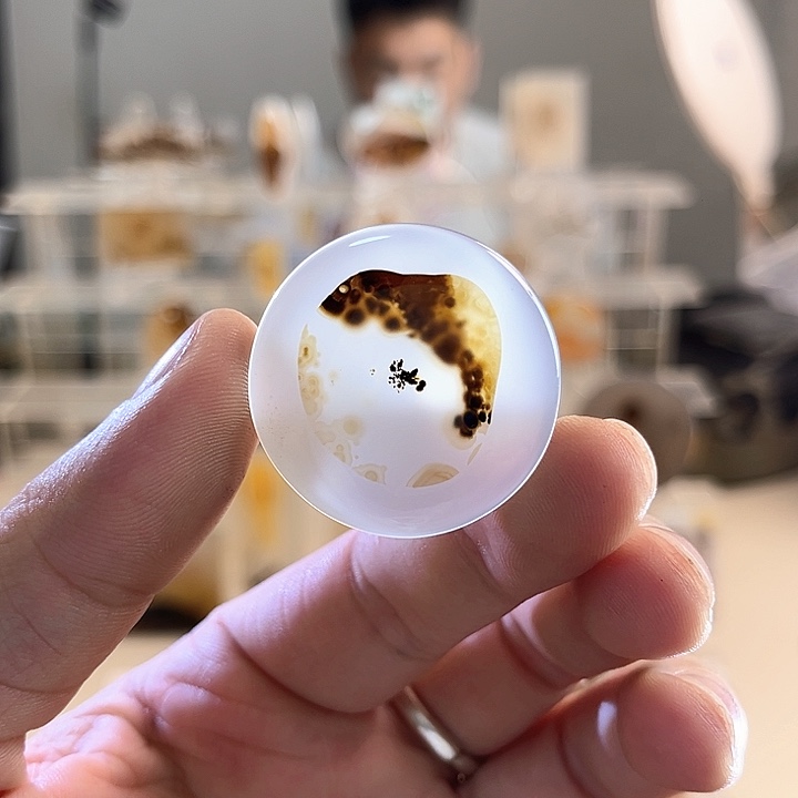 玛瑙/玉髓未镶嵌吊坠(不含链)