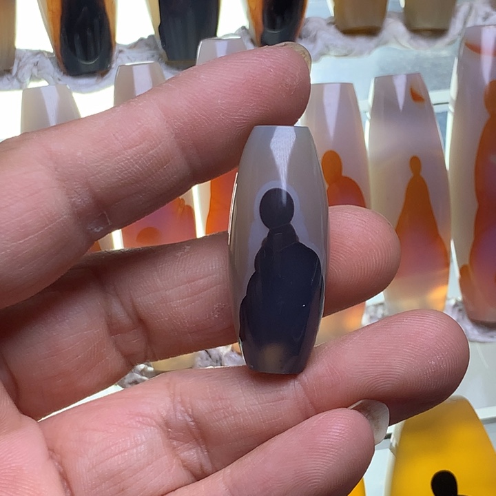 玛瑙/玉髓颈饰未镶嵌124