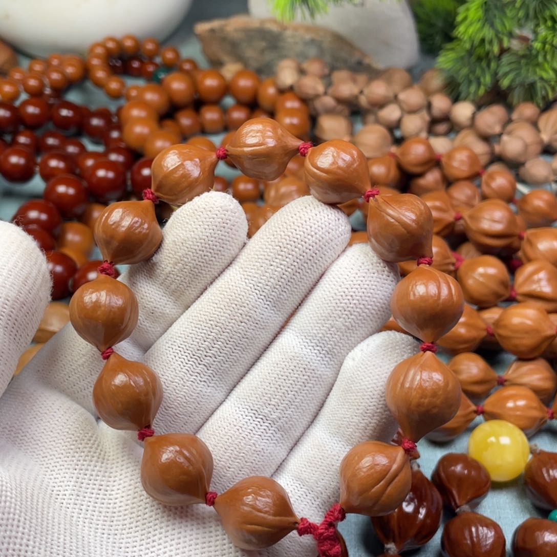 橄榄核手串/手链清***生蒜头