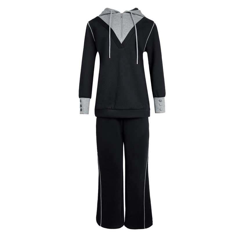 21879爱朴大码女装胖mm显瘦遮肉套装洋气减龄2024套装