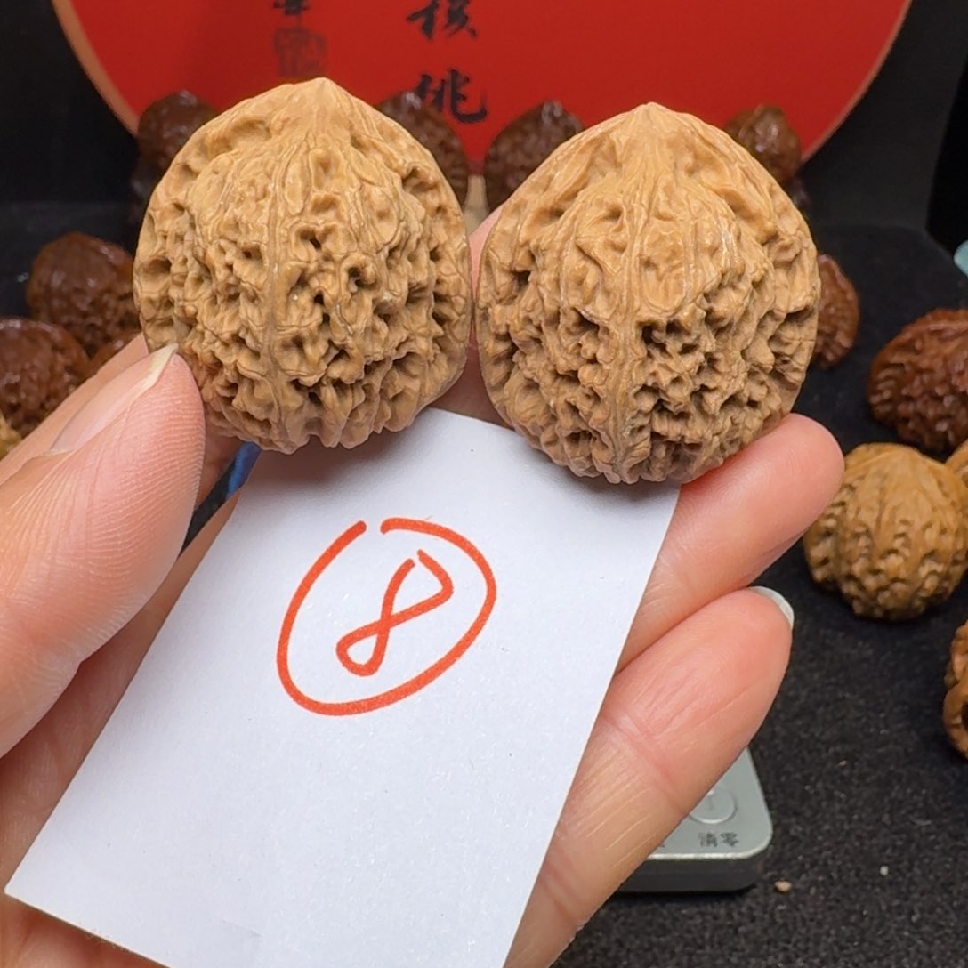 文玩核桃把件35小疆