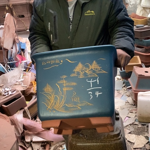 花盆紫砂手工制作