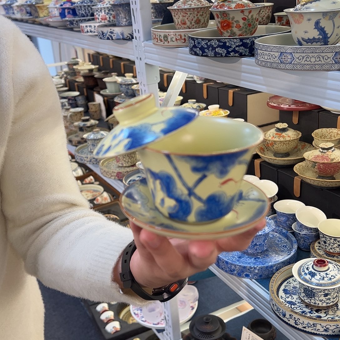 盖碗很漂亮我很喜欢