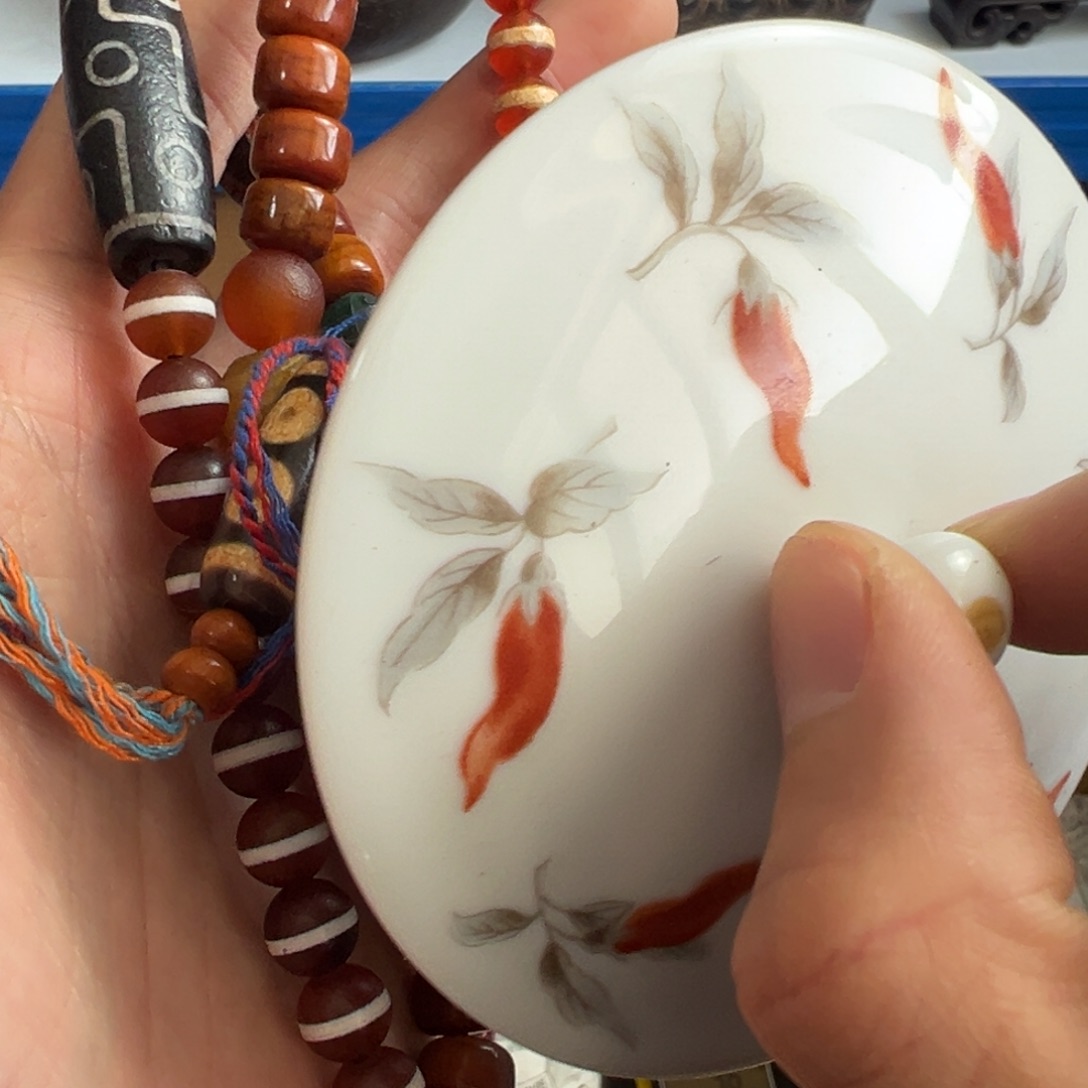 紫砂茶叶盒现代工艺美术瓷器