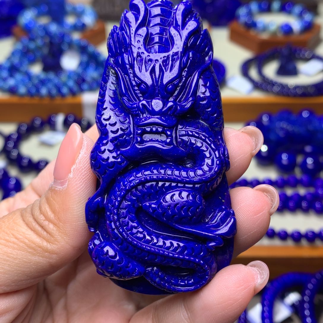 青金石颈饰未镶嵌