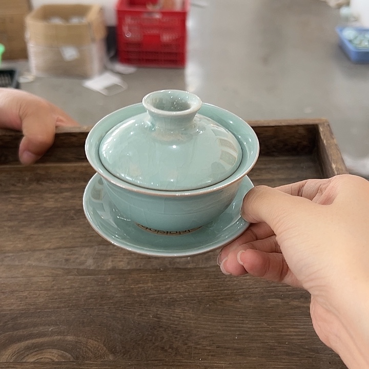 小米茶器龙泉青瓷