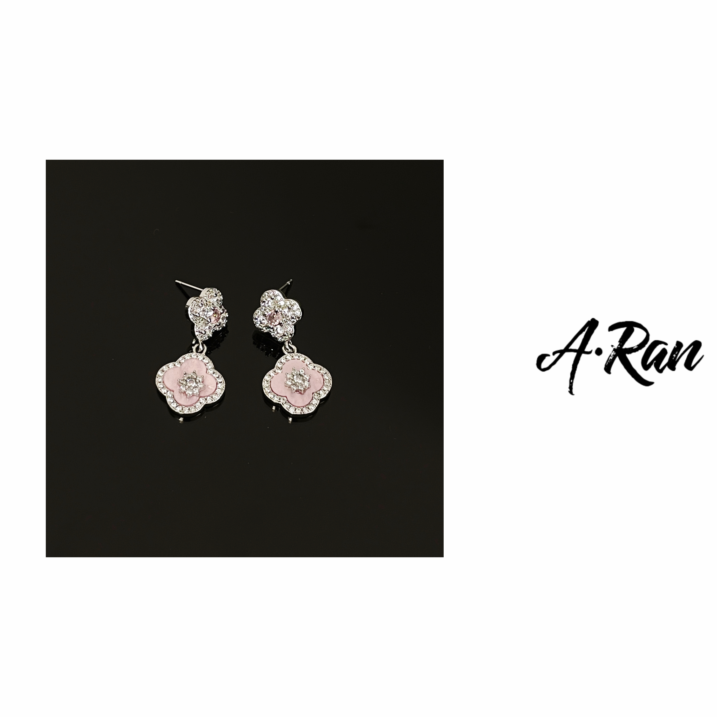 铜合金耳饰 时尚轻奢耳饰A126