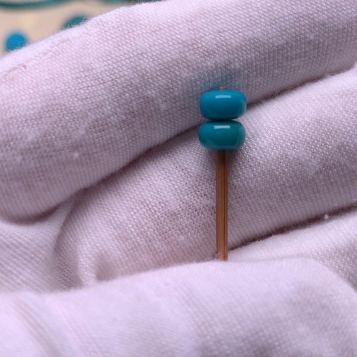 绿松石未镶嵌隔珠6.1