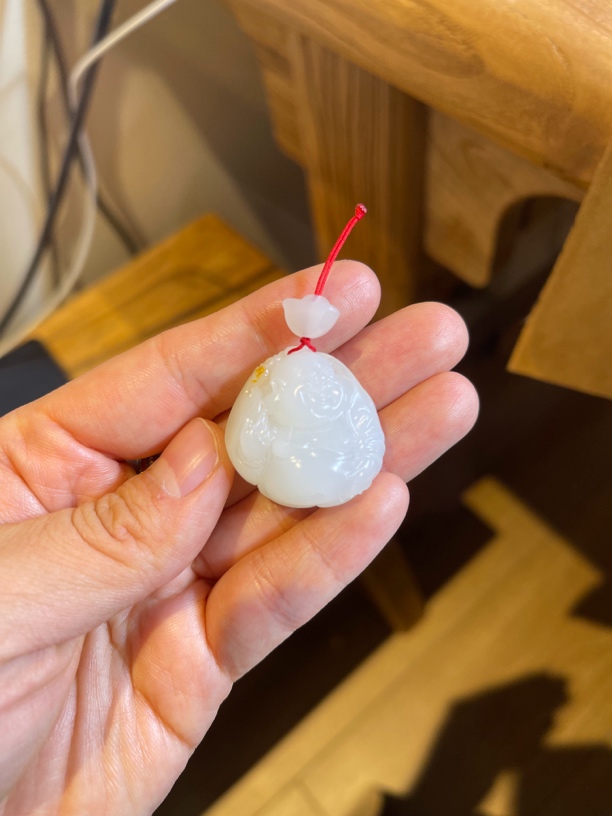 新疆和田玉弥勒佛