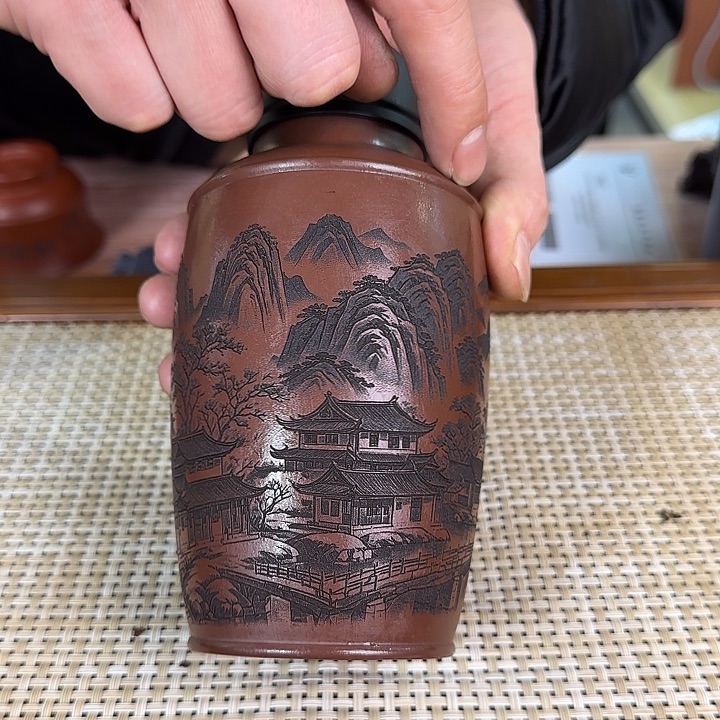 紫砂茶杯精品紫砂杯
