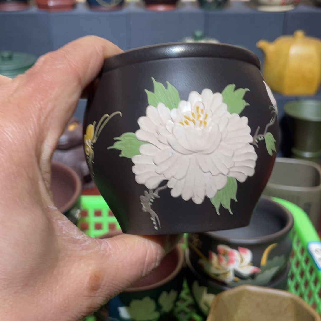 原矿紫砂手工主人杯