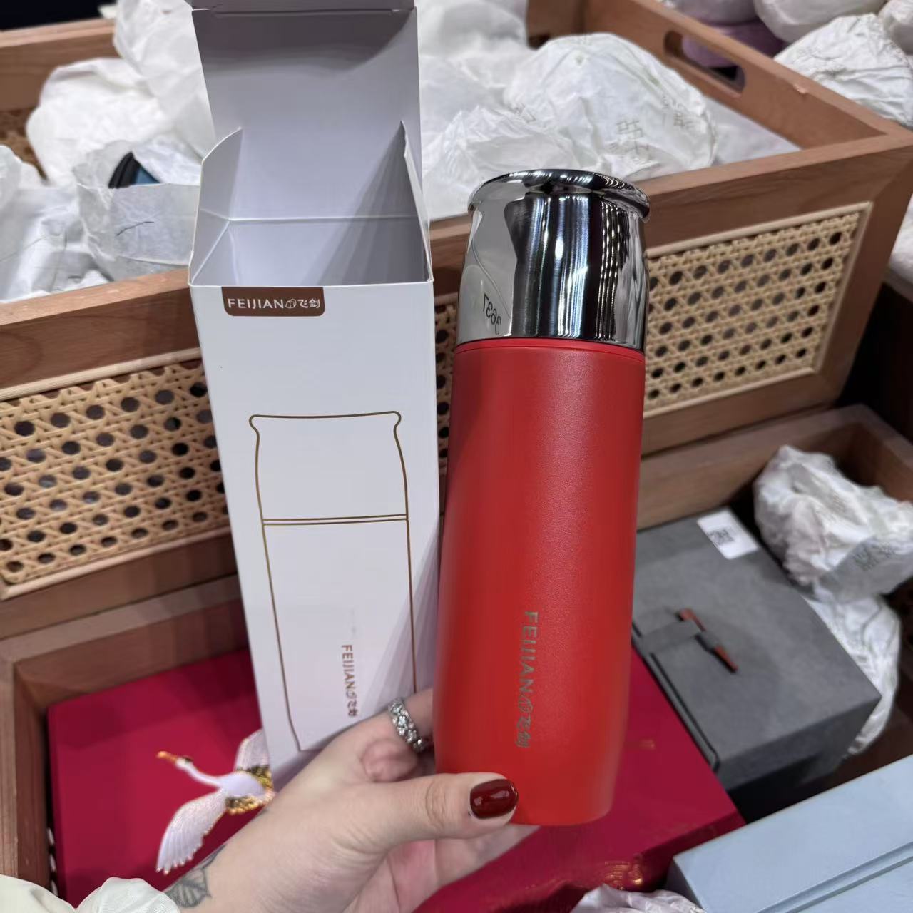 飞剑保温杯 红 3637