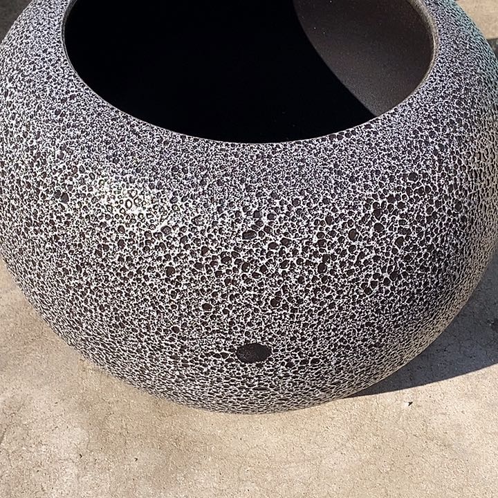 紫砂花盆内26高度33瑕疵龙蛋