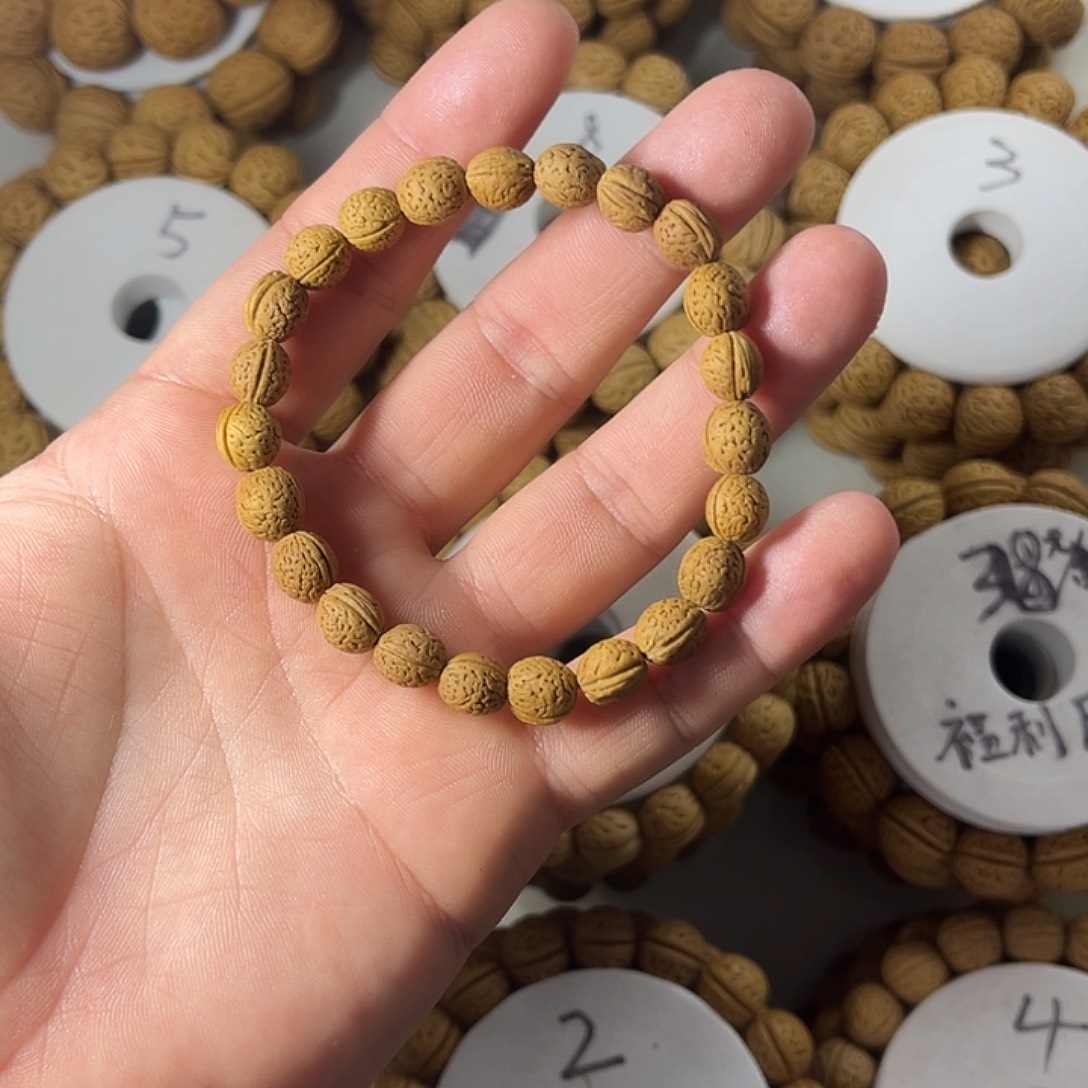 桃核吊坠精品小桃核手串