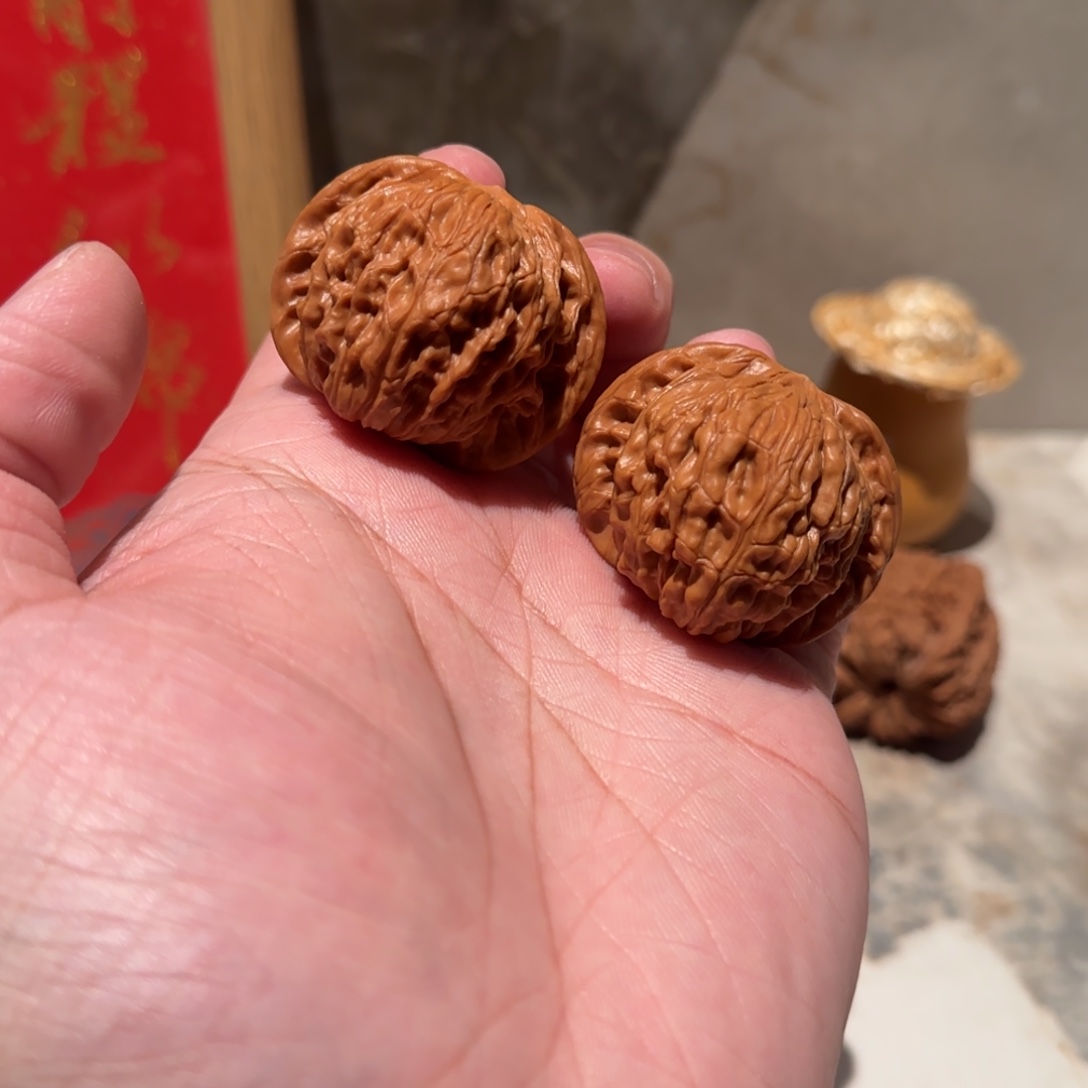 吊坠文玩核桃房山血磨正磨