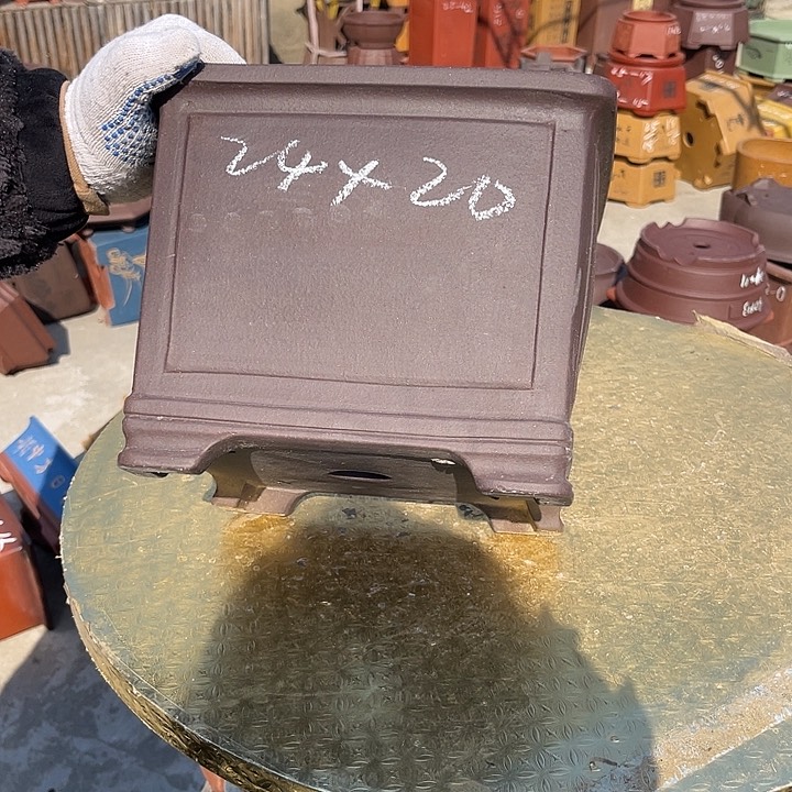 紫砂花盆紫砂等传统