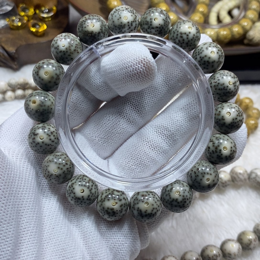 手串星月菩提石玉13圆