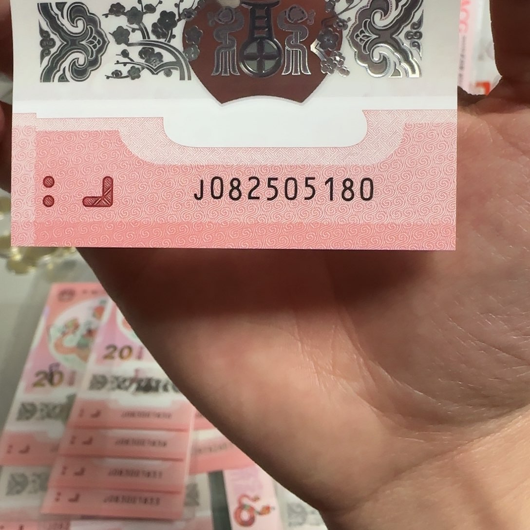 塑料蛇年纪念钞钻石镐