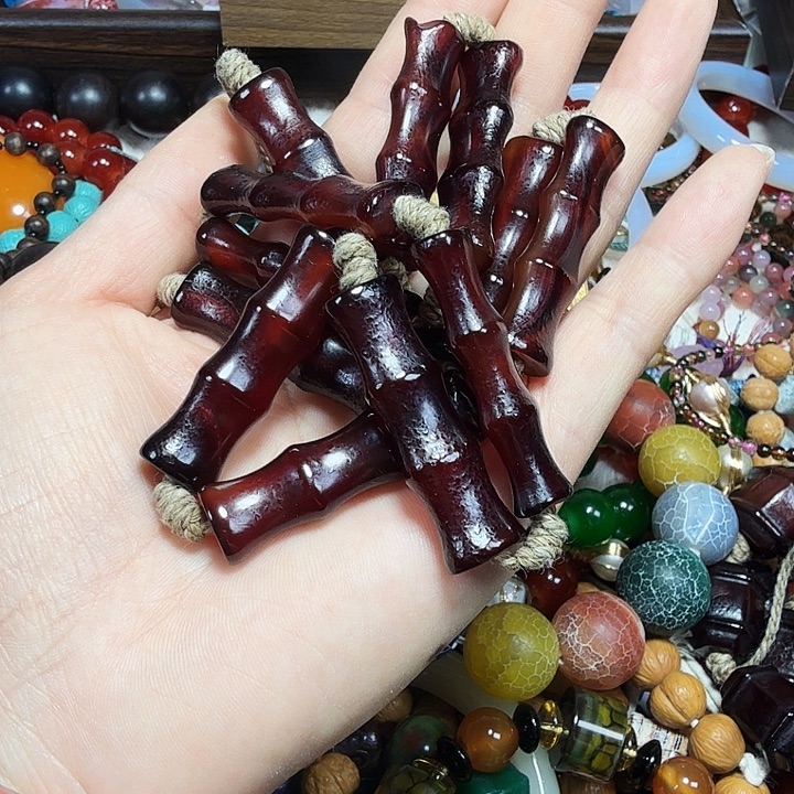 玛瑙/玉髓未镶嵌颈饰炎灿好物专属链接