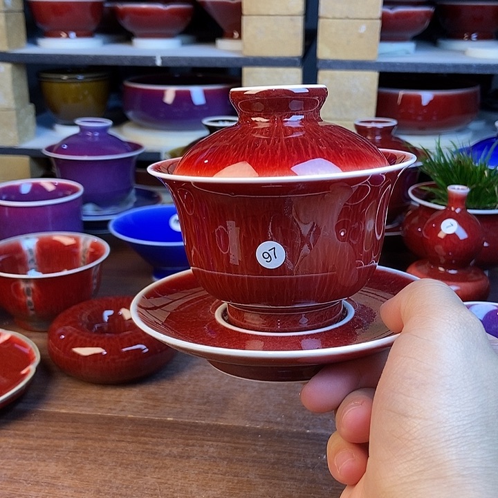 陶瓷景德镇名陶坊原矿郎红