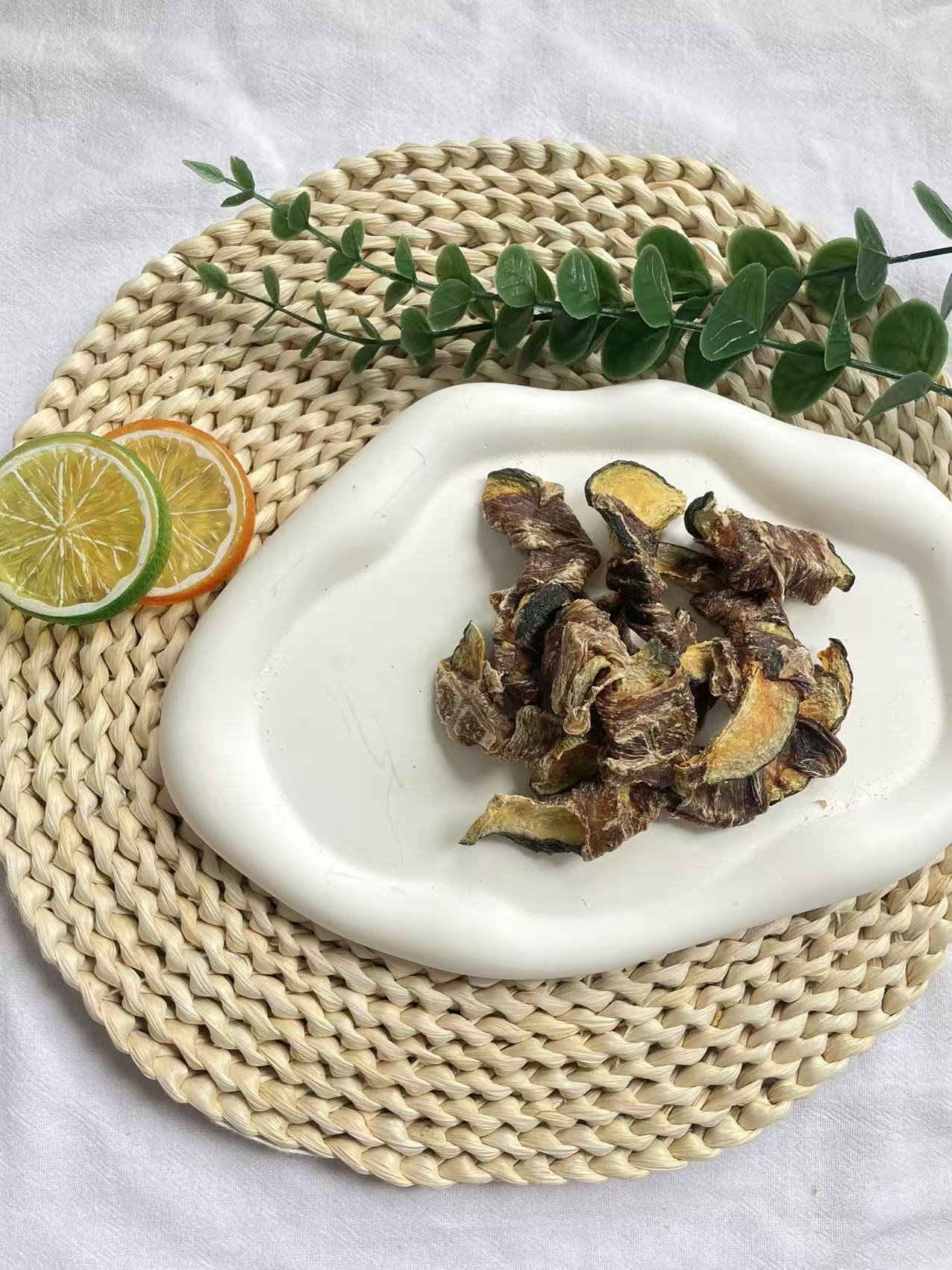 宠物零食无添加鸭肉绕贝贝南瓜3包 满50包邮