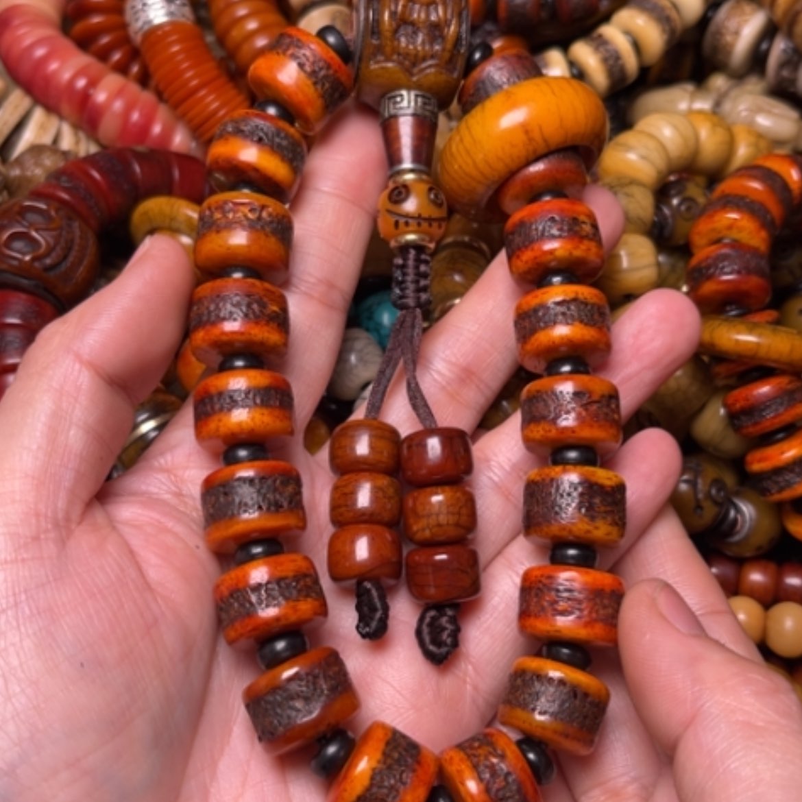 【闪购商品】牛骨手串/手链牛骨16×18颗