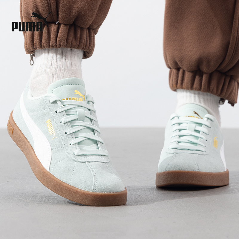 PUMA彪马板鞋男鞋女鞋2025新款运动鞋翻毛皮拼接耐磨休闲鞋397444