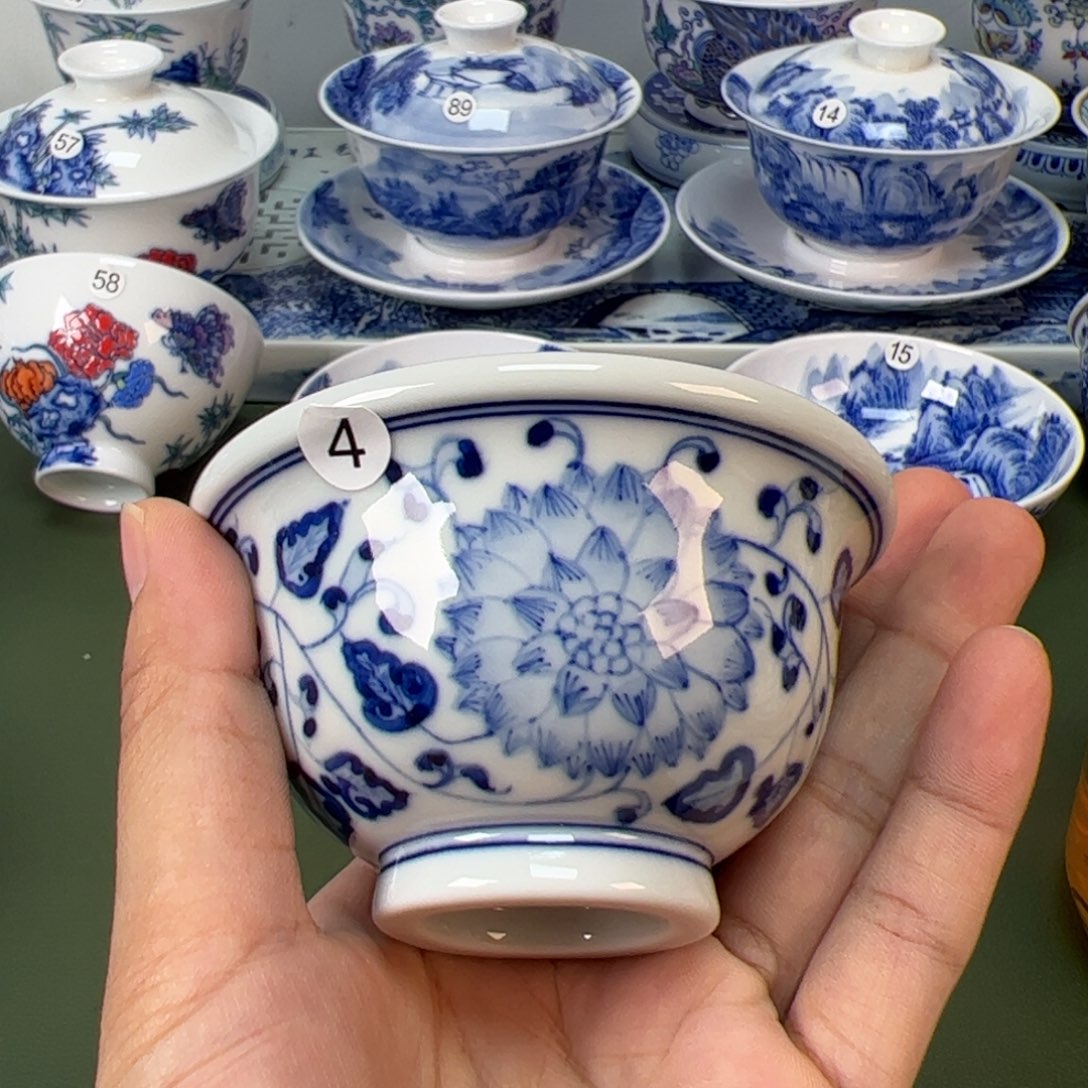 木木景德镇纯手工纯手绘茶具4