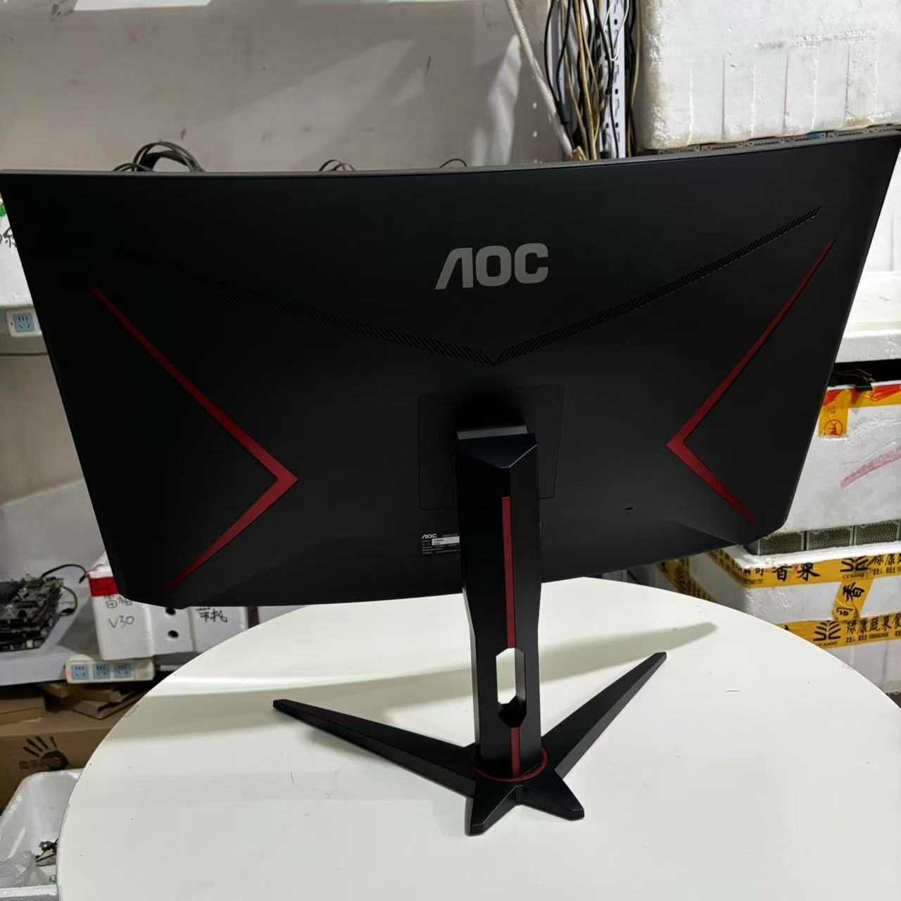 9新 AOC 32寸1K165赫兹高刷显示器C32G2E电竞无边框电脑显示屏