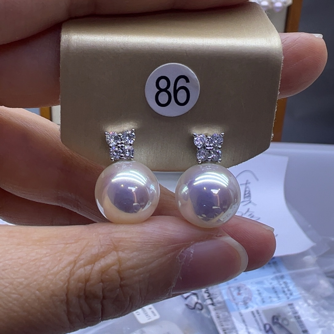 耳饰未镶嵌淡水珍珠