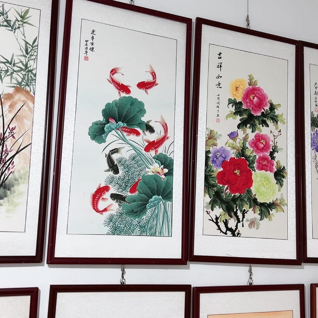 国画吉***余手绘保证假一罚万